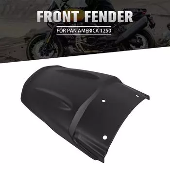 Для Harley PAN AMERICA 1250 S PA1250 PA 1250 2025-2025 2025 2025 Удлинитель переднего крыла мотоцикла Удлинитель брызговика чёрный