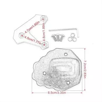 Для HONDA CB500X CB 500X CB500 X 2013-2025 мотоцикла CNC подставка для ног, удлинитель для увеличения боковой подставки, опорная пластина