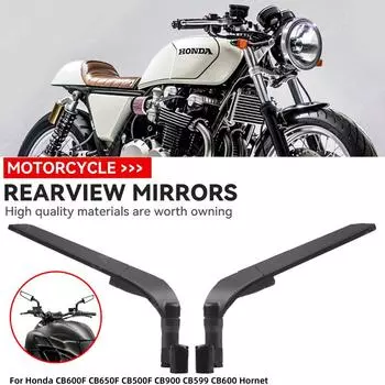 Для Honda CB600F CB650F CB500F CB900 CB599 CB600 Hornet Мотоциклетное зеркало заднего вида с ветровым крылом, регулируемое вращающееся