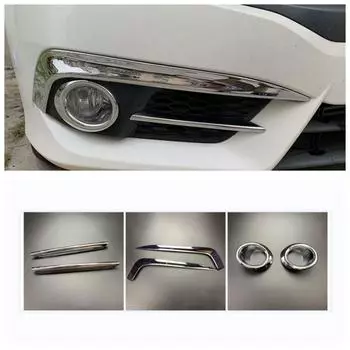 Для Honda Civic 2016-аксессуары, противотуманные фары, лампы для век, полоска для бровей, декоративная крышка, накладка, рамка