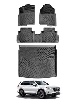 для Honda CR-V CRV 2025 2025 автомобильные коврики багажник спинка накладка 3D TPE водонепроницаемый защитные автомобильные аксессуары левый руль