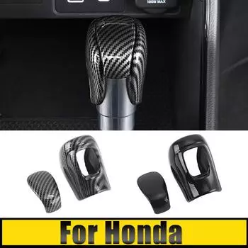 Для Honda CR-V CRV 6th Civic Accord Fit Jazz GR City GN2 ZR-V HR-V XR-V WRV Vezel Elevate ABS автомобильная ручка переключения передач крышка отделка колпачок
