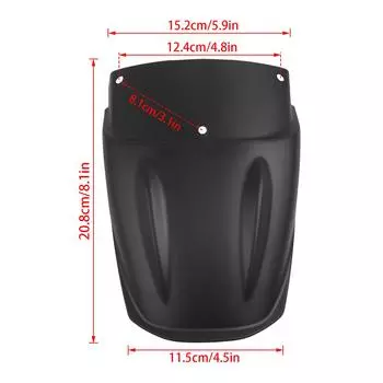 Для Honda NT1100 NT 1100 2025 2025 2025 Мотоциклетный удлинитель переднего крыла, удлинитель брызговика, аксессуары чёрный