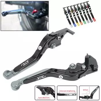 Для Honda NT1100 NT 1100 nt1100 2025 2025 2025 Мотоцикл Регулируемые ЧПУ Складные рычаги тормоза сцепления Выдвижные ручки Рычаг