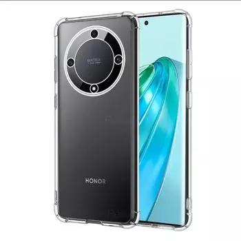 Для Honor Magic6 lite Magic 6 lite чехол противоударный мягкий силиконовый чехол из ТПУ противоударный прозрачный чехол для телефона задняя крышка For Honor Magic6 lite прозрачный