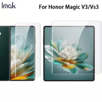 Для Honor Magic V3 / Vs3 5G стекло IMAK гидрогелевая пленка 4-го поколения основной экран + второй экран 1 комплект Honor Magic V3 5G