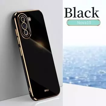 Для Huawei nova 10 nova10 Pro чехол Мягкая силиконовая задняя крышка 6D гальванический чехол для телефона For Huawei nova 10 Pro белый