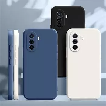 Для Huawei Nova Y70 Y71 Чехол Для Huawei Nova Y70 Plus Противоударный ТПУ Силиконовый Мягкий Для Чехлов Huawei Nova Y70 Y71 Fundas Huawei Y70 чёрный