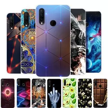 Для Huawei P30 Lite Чехол P30 Lite Чехол Силиконовый ТПУ Мягкая задняя крышка Чехол для телефона Для P30 Pro Lite New Edition P30lite Премиум Coque Huawei P30 Lite