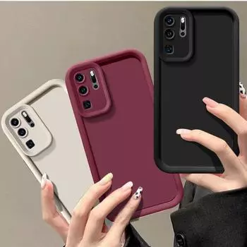 Для Huawei P30 Pro Чехол huawei P20 P60 P60 Pro P30 P40 Lite 5G P50E P50 Pro P20pro Чехол для телефона Белый узор в виде ракушки Силиконовый чехол For Huawei P20