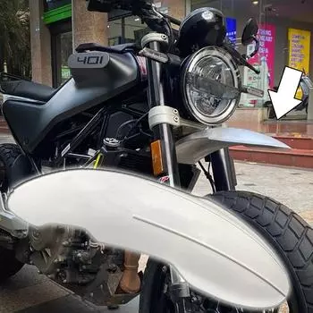 Для Husqvarna Svartpilen Vitpilen 250/401 2018-2023 2022 мотоциклетное переднее крыло скремблер высокое крыло