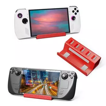 Для игровой консоли ASUS ROG Ally Handheld, настольная подставка, совместимая с Steam Deck/мобильным телефоном, держатель для игровой подставки из алюминиевого сплава
