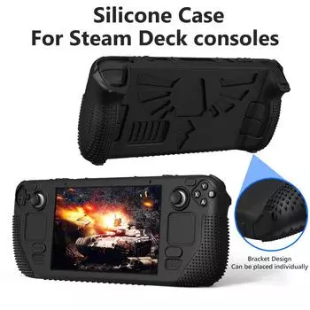 Для игровой консоли Steam Deck Soft Shell защитный чехол из ТПУ для игровой консоли Steam Deck противоударный чехол с защитой от падений