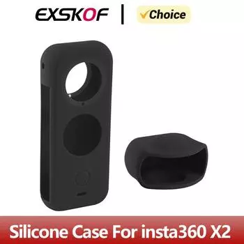 Для Insta360 ONE X2 силиконовый защитный чехол водонепроницаемый пылезащитный противоударный защитный чехол для корпуса защитный чехол для объектива