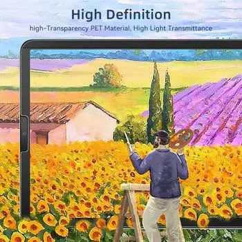 Для iPad Air 2025 11 13 M2 Pro 11 13 M4 Magnetic Paper Feel Film для 10th 9.7 5 6th 10.5 10.2 7 8 9th mini 45 6 Защитная пленка для экрана