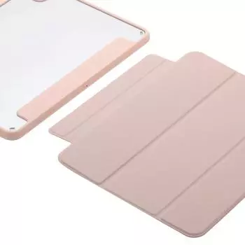 Для iPad Pro 11 Air 4 5 10,9 iPad 10,2 7, 8, 9 Air3 10,5 Mini 6 флип-магнитные смарт-чехлы для сна и пробуждения, съемная задняя крышка iPad Pro 11 2018 светло-фиолетовый