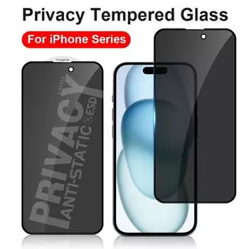 Для iPhone 11 12 13 14 15 16 Pro Max X XS XR 6 6S 7 8 Plus Anti-Spy Privacy Защитное закаленное стекло для экрана iPhone 6