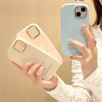 Для iPhone 13 14 15 Pro Max Samsung Galaxy A14 A15 A24 Xiaomi 13T Redmi 12C Мягкий пухлый чехол для телефона NY11 Love Yourself Flower Силиконовый чехол из ТПУ for iPhone 7