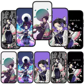 для iPhone 15 14 Xiaomi Redmi Note 13 12 11 Pro Max X 8 7 XR Samsung Galaxy A24 A15 A05 S24 S23 Huawei OPPO A38 Demon Slayer Kochou Shinobu чехол для телефона for Huawei Mate 10 Lite аэро