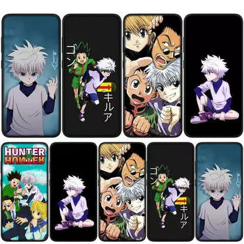 для iPhone 16 15 14 Xiaomi Redmi Note 13 12 11 Pro Max X 10 9 XR Samsung Galaxy S24 S23 OPPO Huawei HXH Hunter X Hunter Killua Gon Freecss чехол для телефона for Redmi 10A болюс
