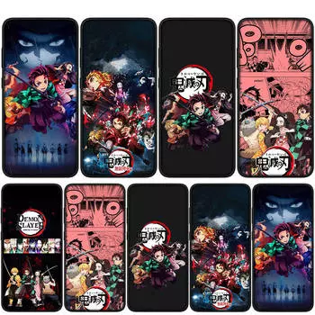 для iPhone 16 15 14 Xiaomi Redmi Note 13 12 11 Pro Max X 10 8 9 XR Samsung Galaxy S24 S23 OPPO Huawei Demon Slayer Kamado Nezuko Tanjirou чехол для телефона for Redmi 9T ceil