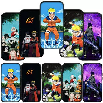 для iPhone 16 15 X XR Samsung Galaxy S24 S23 A16 A06 10 Xiaomi Redmi Note 13 12 11 Pro Max 9 14 Plus Huawei OPPO Наруто Итачи Учиха Саске чехол для телефона for iPhone 16 экрю