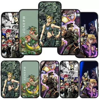 для iPhone 16 15 X XR Samsung Galaxy S24 S23 A16 Xiaomi Redmi Note 13 12 11 Pro Max 9 14 Plus Huawei OPPO Lovely JoJo s Bizarre Adventure чехол для телефона for Redmi Note 9 ceil