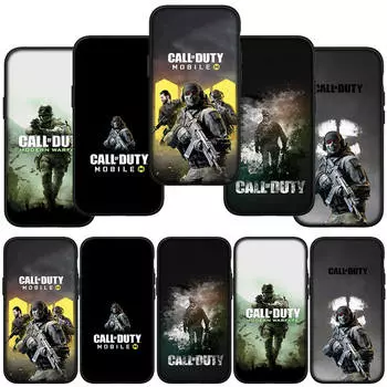 для iPhone 16 15 X XR Samsung Galaxy S24 S23 A16 A06 14C A15 S22 S20 Xiaomi Redmi Note 13 12 11 Pro Max 9 14 Plus Huawei OPPO Call Of Duty чехол для телефона for Huawei Y6 2019 аэро