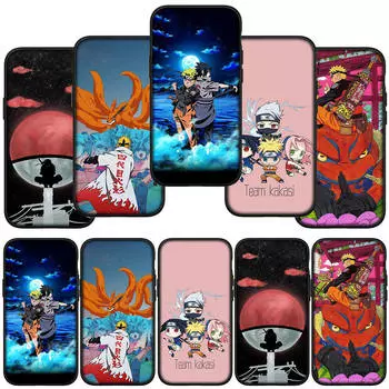 для iPhone 16 15 X XR Samsung Galaxy S24 S23 Plus Xiaomi Redmi Note 13 12 11 Pro Max 9 10 14 OPPO Huawei чехол Itachi Uchiha Naruto Sasuke чехол для телефона for Redmi 14C 4G экрю