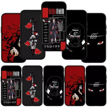 для iPhone 16 15 Xiaomi Redmi Note 13 12 11 Pro Max X 9 14 Plus XR Samsung Galaxy A16 S24 S23 A06 Huawei OPPO Учиха Саске Акацуки Итачи чехол для телефона for Redmi Note 9S болюс