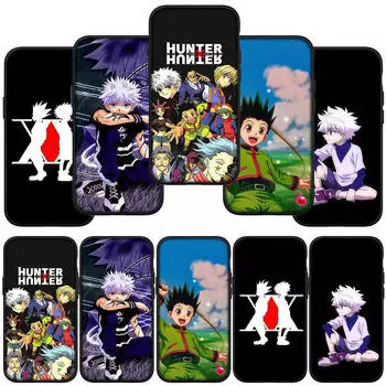 для iPhone 16 15 Xiaomi Redmi Note 13 12 11 Pro Max X 9 14 XR Samsung Galaxy A15 S24 S23 Plus 14C 13C Huawei OPPO Killua Hunter X Hunter чехол для телефона for Redmi 9C NFC аэро