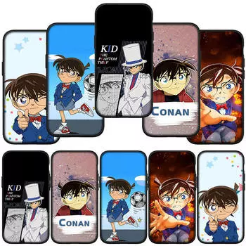 для iPhone 16 15 Xiaomi Redmi Note 13 12 11 Pro Max X 9 14 Plus XR Samsung Galaxy S24 S23 Huawei OPPO чехол Detective KID Conan обои чехол для телефона for Samsung Galaxy A54 5G олений