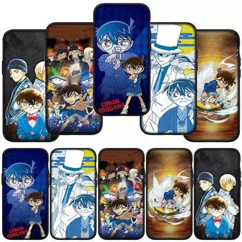 для iPhone 16 15 Xiaomi Redmi Note 13 12 11 Pro Max X 9 14 Plus XR Samsung Galaxy A15 S24 S23 Huawei OPPO чехол Detective Comics Conan KID чехол для телефона for Redmi Note 13 Pro 5G болюс