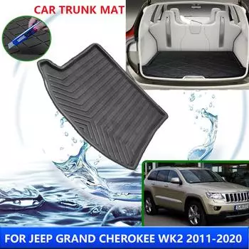 Для Jeep Grand Cherokee 2018 2015 WK2 WK 2011~2024 2013 2014 Автомобильный задний багажник Защитный коврик для пола Аксессуары для интерьера