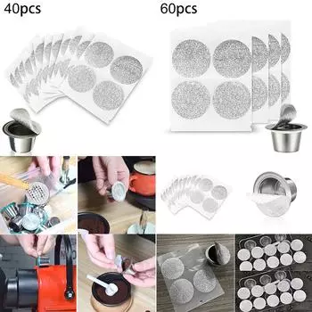 Для капсул Nespresso Coffee Capsule Крышки Алюминиевая Фольга Защитные Наклейки
