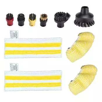 Для Karcher Easyfix SC2 SC3 SC4 SC5 Ручной пылесос Микрофибровые тряпки для паровой швабры Насадка-щетка Аксессуары