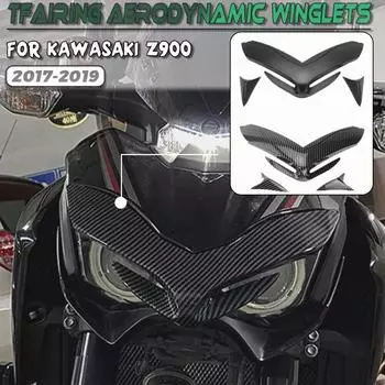Для KAWASAKI Z900 Z 900 z900 Winglets Передний клюв, удлинитель носового конуса, крышка