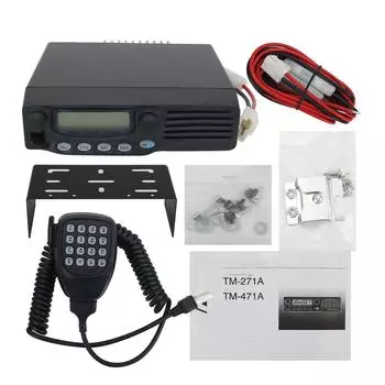Для Kenwood TM-271A 136-174 МГц 60 Вт мобильная радиостанция VHF FM мобильная любительская радиостанция