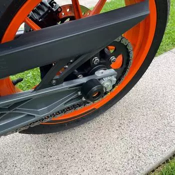 Для KTM DUKE 125 200 2012-2018 DUKE 250 2016 2017 2018 DUKE 390 RC 200 250 390, защита переднего и заднего колеса, слайдер при столкновении front slider 6mm8mm