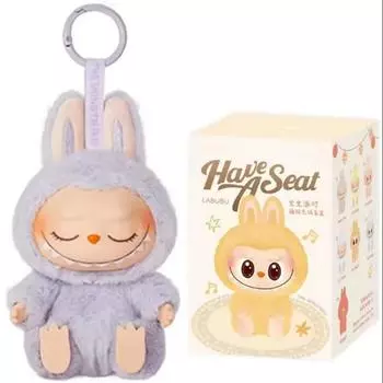 Для LaFuFu Blind Box 2025 Горячая Аниме Фигурка Серия Have A Seat ПВХ Подвеска Кукла Модель Монстр Брелок Игрушки на День Рождения Подарки