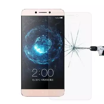 Для Letv Le Max 2/X820 0,26 мм 9H твердость поверхности 2,5D взрывозащищенная неполноэкранная пленка из закаленного стекла