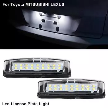 Для LEXUS Is200 / Is300 1999~2005 2 шт. для MITSUBISHI Colt plus Grandis 2003~ Светодиодная подсветка номерного знака автомобиля CANBUS без ошибок
