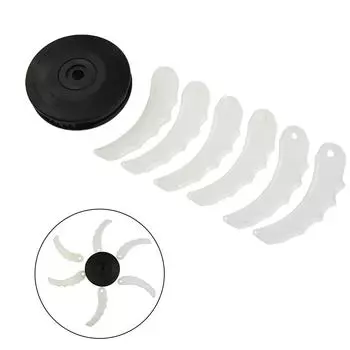Для Makita Blade Head Plastic 198383-1 триммер для травы DUR184L DUR190L DUR190U DUR191U DUR364L UR101C UR201C аксессуары для триммера CHINA