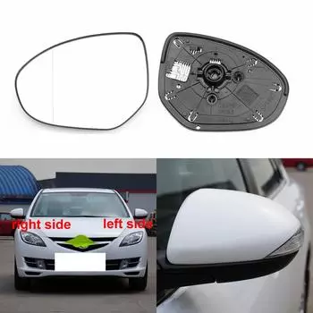 Для Mazda 6 M6 2009 2010 2011 - 2015 Автомобильные аксессуары Боковые зеркала Отражающие линзы Зеркала заднего вида Линзы Стекло с 1PCS left side
