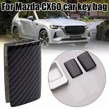 Для Mazda CX60 CX-60 CX 60 2024-2024 ABS автомобильный пульт дистанционного управления автозащита ключ чехол аксессуары N9H3 F8X3