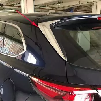 Для Mazda CX-9 CX9 2016 2017 2018 ABS хромированные внешние аксессуары заднее окно боковая треугольная декоративная крышка отделка Стайлинг