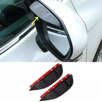 Для Mercedes Benz A Class W177 A180 A200 A250 2022 2023 Автомобильное зеркало заднего вида Дождь Крышка для бровей Stick Frame