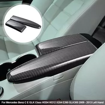 Для Mercedes Benz CE GLK Class W204 W212 X204 2009 2010 2011 2012 2013 крышка центральной консоли автомобиля подлокотник накладка защитная крышка