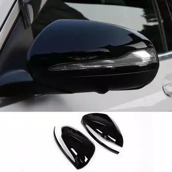 Для Mercedes-Benz CES GLC Class W205 X253 W222 W213 15-19 автомобильное боковое зеркало, крыло, зеркало заднего вида, крышка Piano black