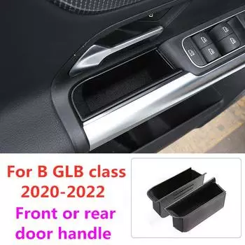 Для Mercedes Benz GLA GLB B Class W247 X247 EQB-22 автомобильный подлокотник дверная ручка для хранения перчаток держатель для телефона коробка для карт Front two doors